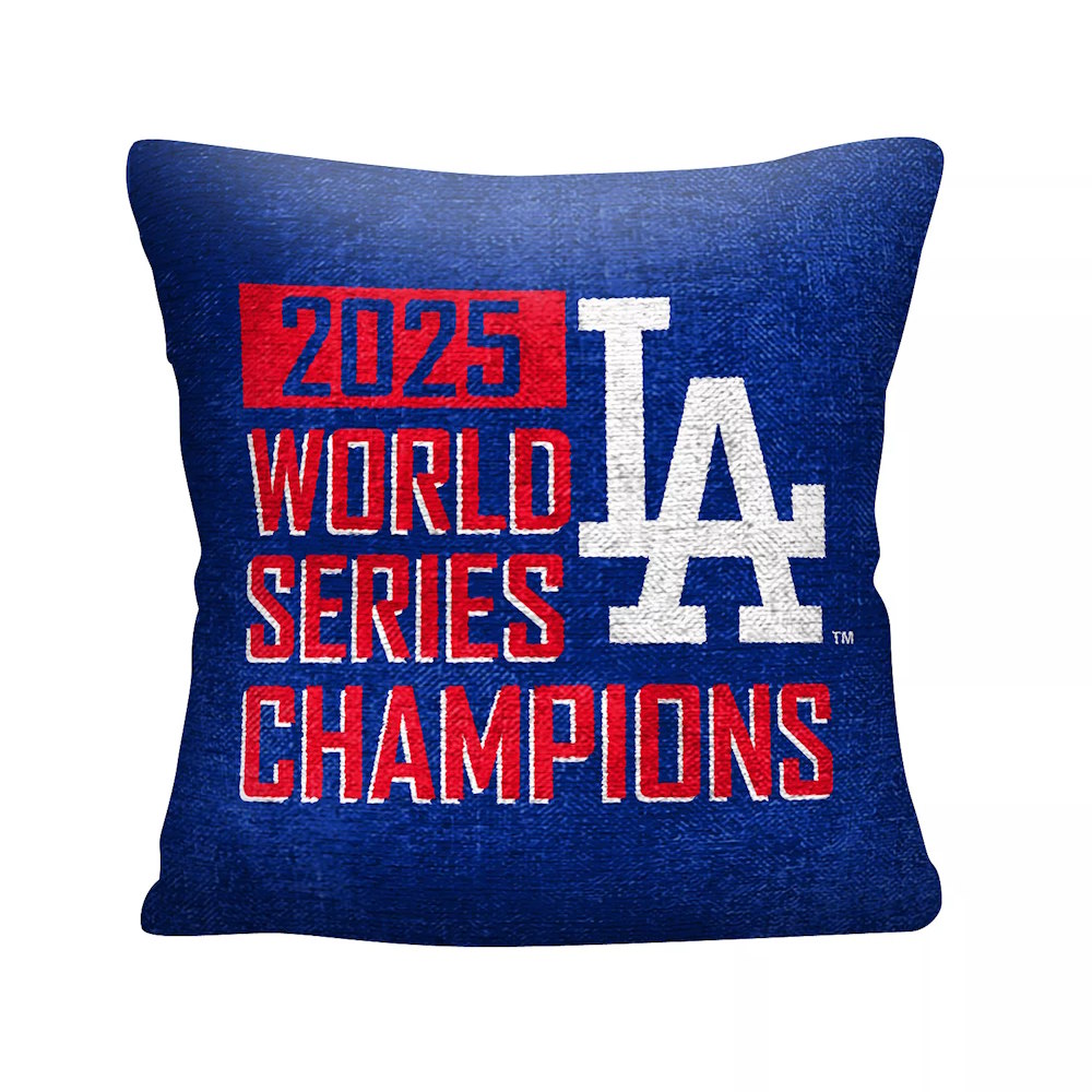 LOS ANGELES DODGERS(MLB) - 2025 ワールドシリーズ優勝記念グッズコレクション / Woven Taperstry Doble Sided / Hot Corner (45×45cm)